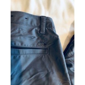 NWOT Under Armour Mens Golf Pants, Dark Gray 34x30